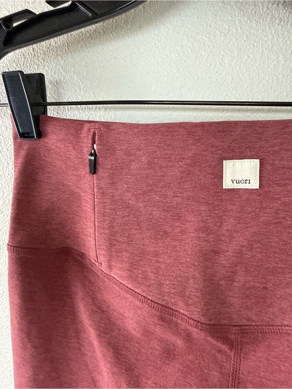 Vuori Clean Elevation Legging Hazelnut Heather Pink Activewear Women’s Small - Picture 10 of 13